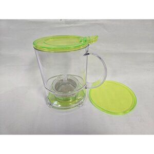 New Teavana Perfectea Maker Loose Leaf Tea Infuser Lime Green 16 oz